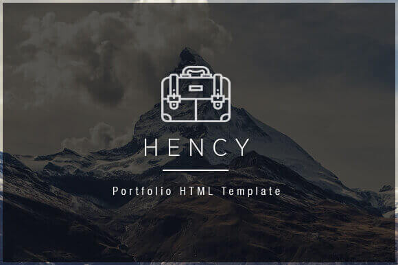 Download "Hency - Free Portfolio HTML Template"